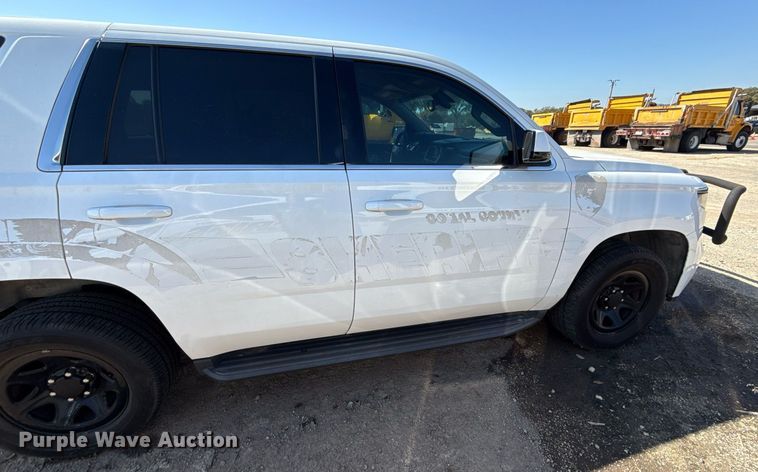 image for item DJ0915 2015 Chevrolet Tahoe Police SUV
