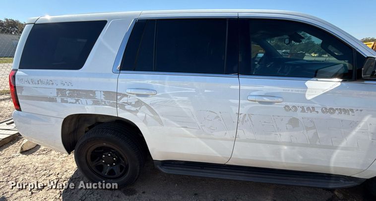 image for item DJ0915 2015 Chevrolet Tahoe Police SUV