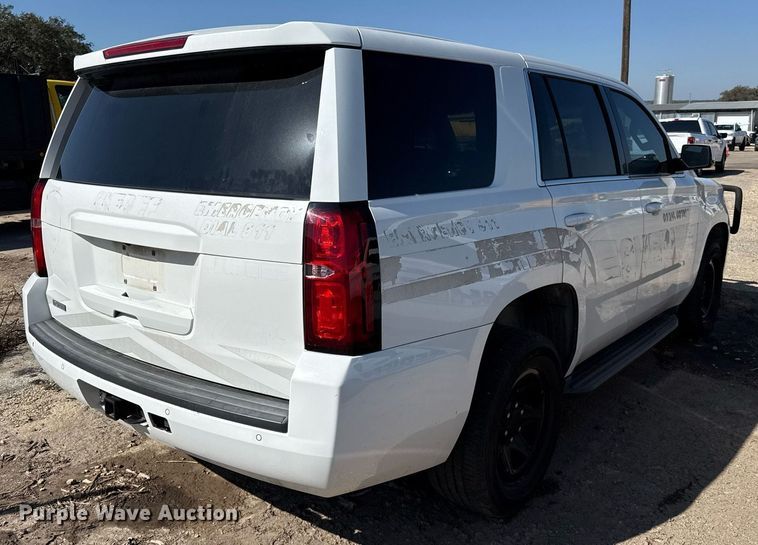 image for item DJ0915 2015 Chevrolet Tahoe Police SUV