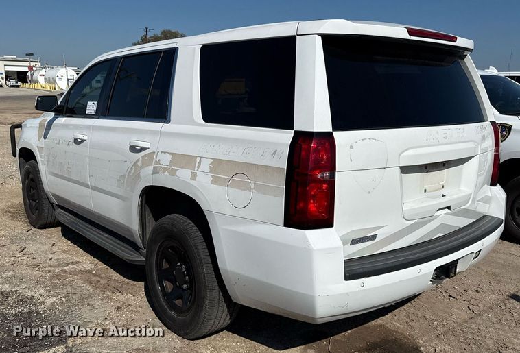 image for item DJ0915 2015 Chevrolet Tahoe Police SUV