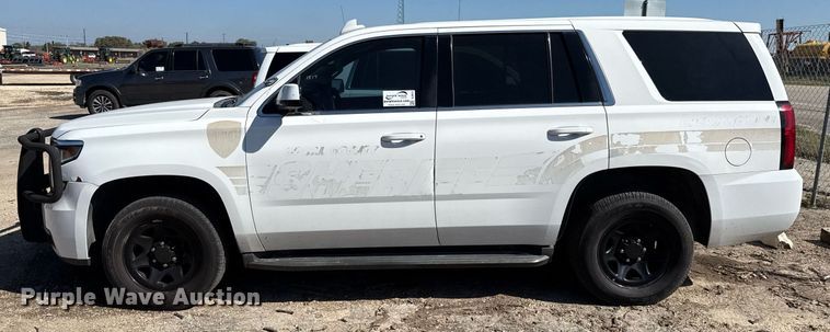 image for item DJ0915 2015 Chevrolet Tahoe Police SUV