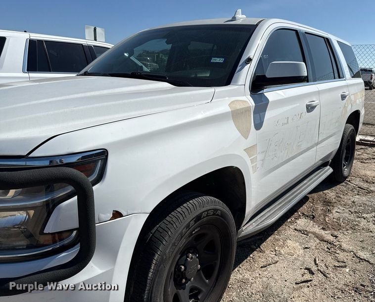 image for item DJ0915 2015 Chevrolet Tahoe Police SUV