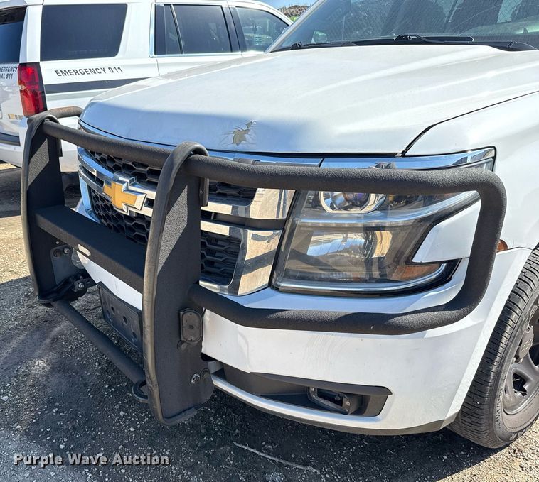 image for item DJ0915 2015 Chevrolet Tahoe Police SUV