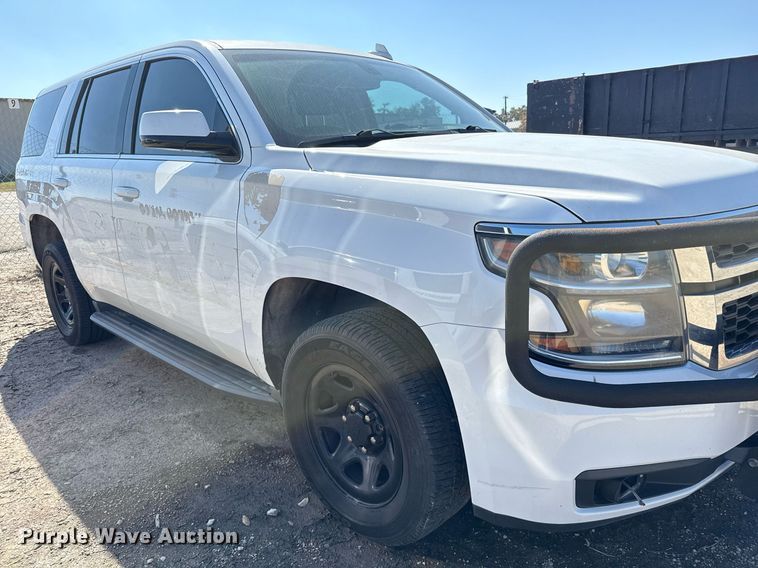 image for item DJ0915 2015 Chevrolet Tahoe Police SUV