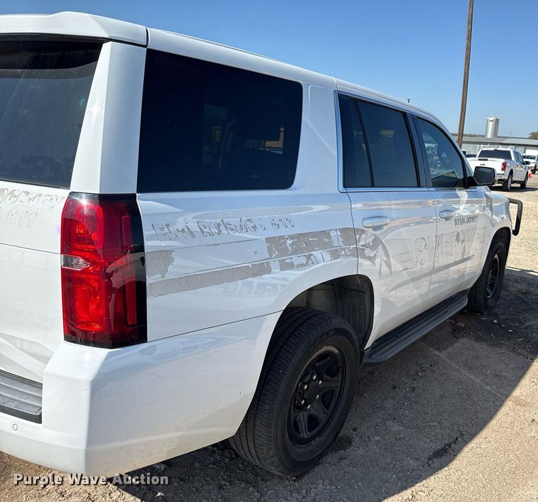 image for item DJ0915 2015 Chevrolet Tahoe Police SUV