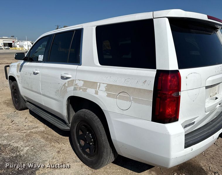 image for item DJ0915 2015 Chevrolet Tahoe Police SUV