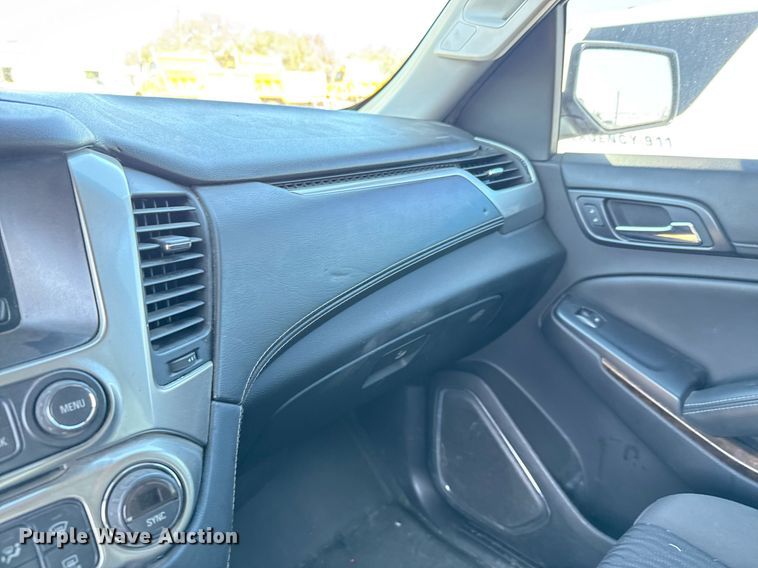 image for item DJ0915 2015 Chevrolet Tahoe Police SUV