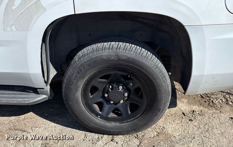 image for item DJ0915 2015 Chevrolet Tahoe Police SUV