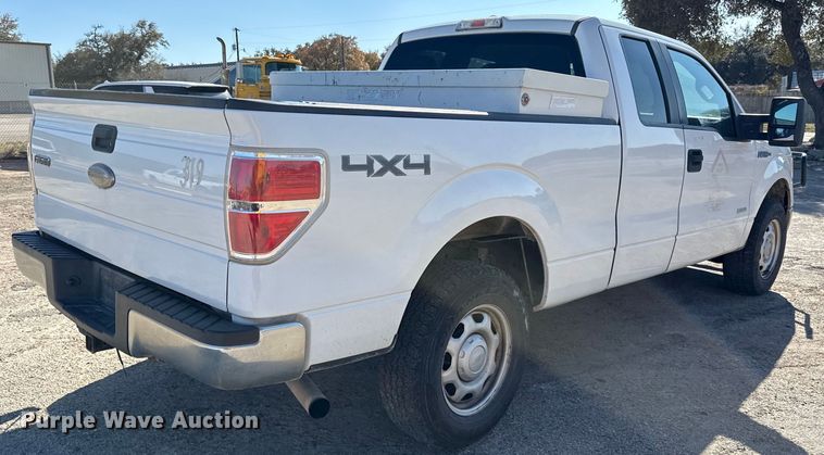 image for item DJ0919 2012 Ford F150 SuperCab pickup truck