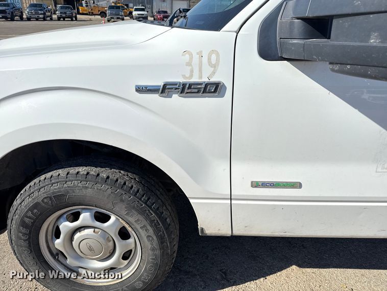 image for item DJ0919 2012 Ford F150 SuperCab pickup truck