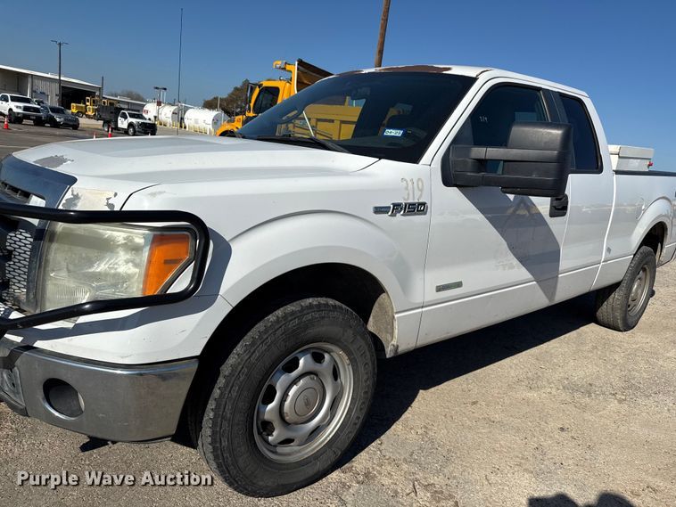 image for item DJ0919 2012 Ford F150 SuperCab pickup truck