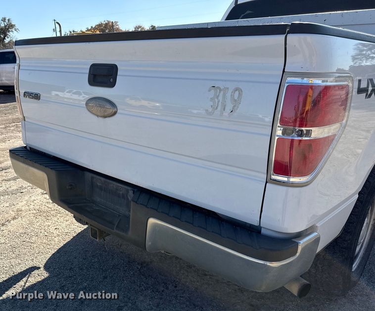 image for item DJ0919 2012 Ford F150 SuperCab pickup truck