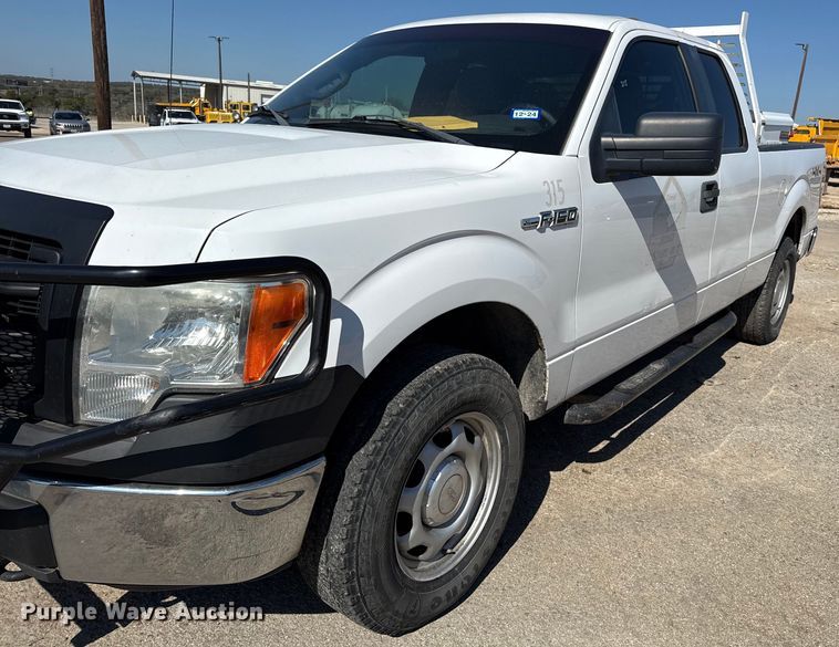 image for item DJ0920 2013 Ford F150 SuperCab pickup truck