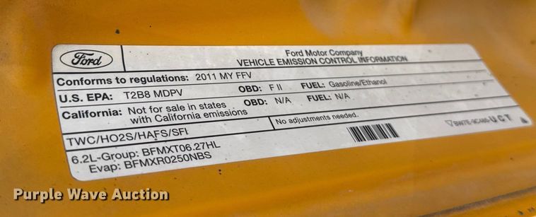 image for item DJ0921 2011 Ford F250 Super Duty Crew Cab pickup truck