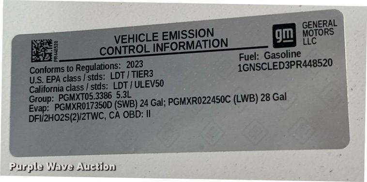 image for item DJ0923 2022 Chevrolet Tahoe SUV