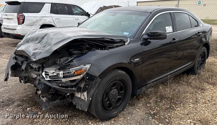 image for item DJ0925 2018 Ford Taurus Police Interceptor 