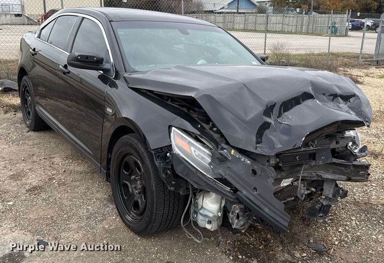 image for item DJ0925 2018 Ford Taurus Police Interceptor 