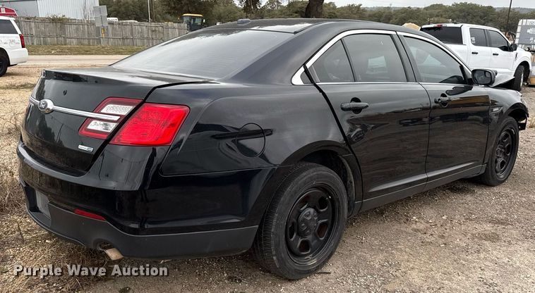 image for item DJ0925 2018 Ford Taurus Police Interceptor 
