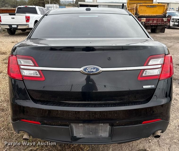 image for item DJ0925 2018 Ford Taurus Police Interceptor 