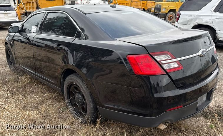 image for item DJ0925 2018 Ford Taurus Police Interceptor 