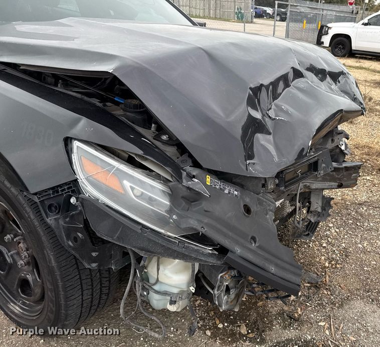 image for item DJ0925 2018 Ford Taurus Police Interceptor 