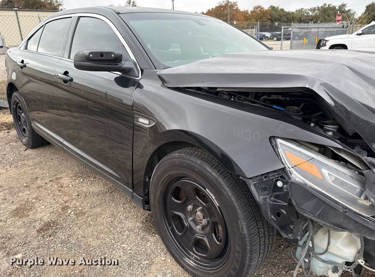 image for item DJ0925 2018 Ford Taurus Police Interceptor 