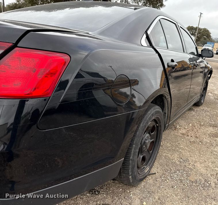 image for item DJ0925 2018 Ford Taurus Police Interceptor 