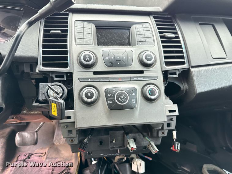 image for item DJ0925 2018 Ford Taurus Police Interceptor 