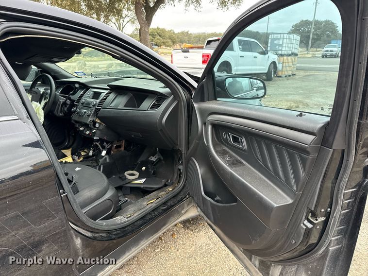 image for item DJ0925 2018 Ford Taurus Police Interceptor 