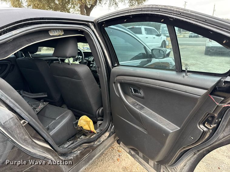 image for item DJ0925 2018 Ford Taurus Police Interceptor 