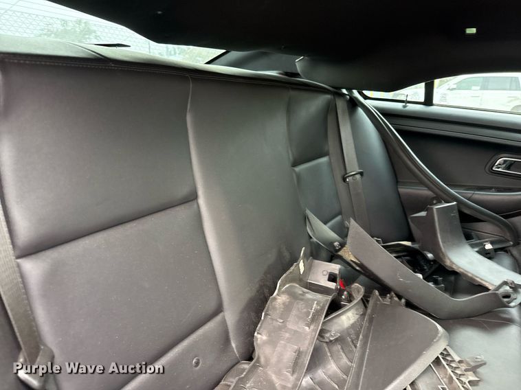 image for item DJ0925 2018 Ford Taurus Police Interceptor 