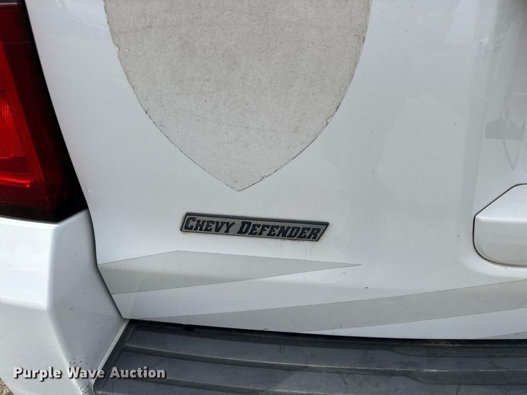 image for item DJ0927 2017 Chevrolet Tahoe Police SUV