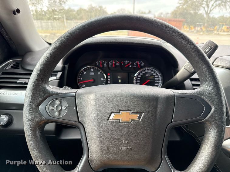 image for item DJ0927 2017 Chevrolet Tahoe Police SUV