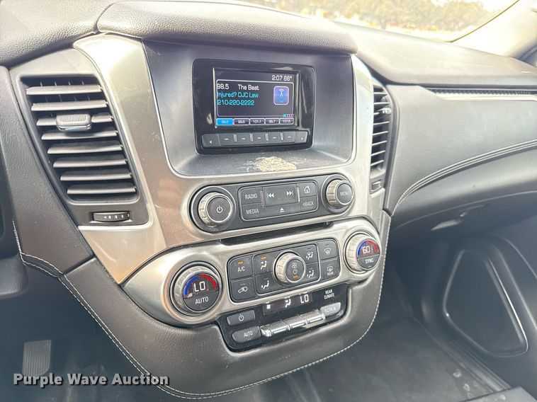 image for item DJ0927 2017 Chevrolet Tahoe Police SUV