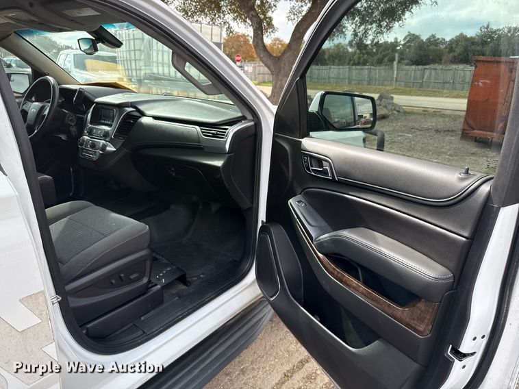 image for item DJ0927 2017 Chevrolet Tahoe Police SUV