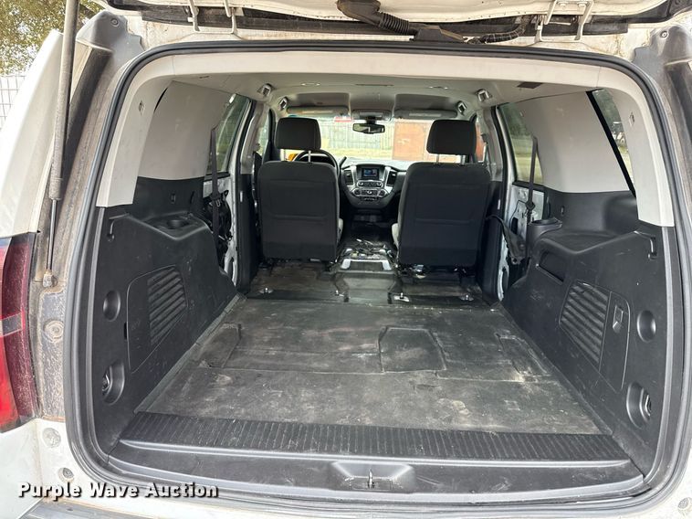 image for item DJ0927 2017 Chevrolet Tahoe Police SUV