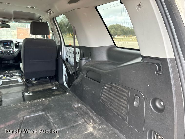 image for item DJ0927 2017 Chevrolet Tahoe Police SUV