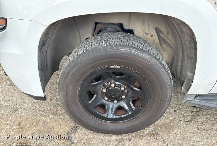 image for item DJ0927 2017 Chevrolet Tahoe Police SUV