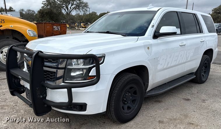 image for item DJ0928 2018 Chevrolet Tahoe Police SUV