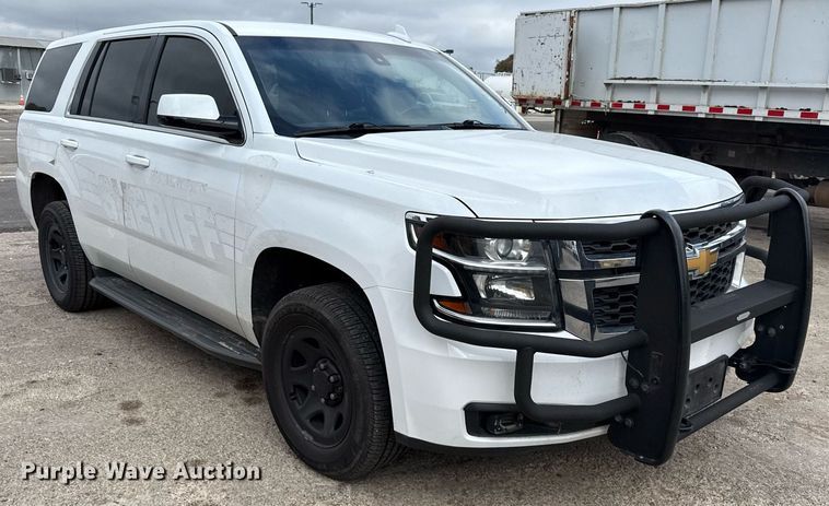 image for item DJ0928 2018 Chevrolet Tahoe Police SUV