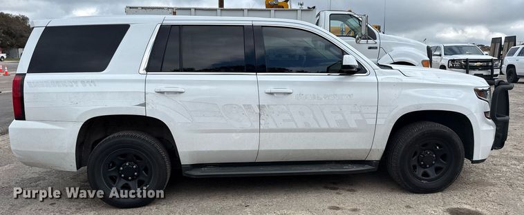 image for item DJ0928 2018 Chevrolet Tahoe Police SUV