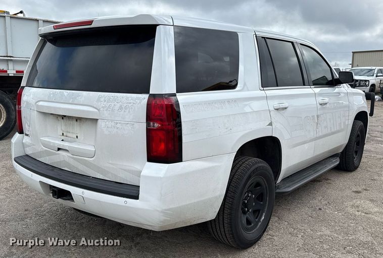 image for item DJ0928 2018 Chevrolet Tahoe Police SUV
