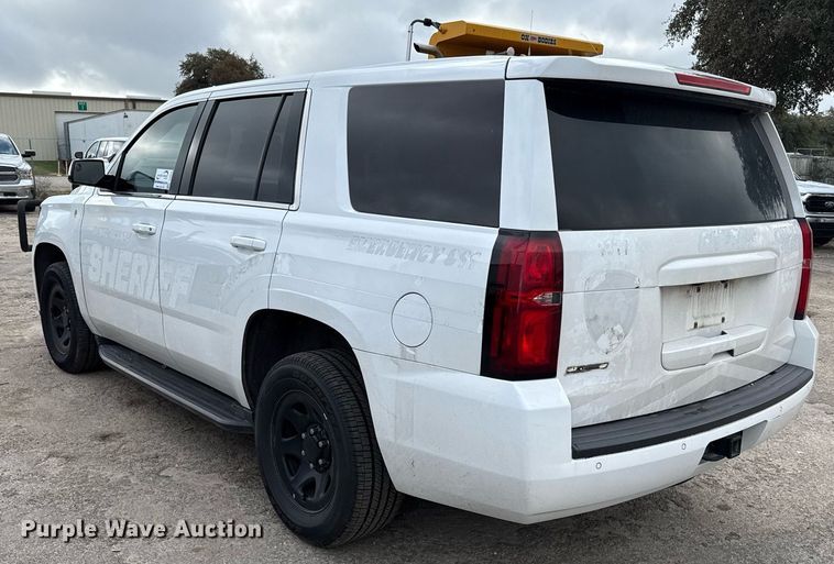 image for item DJ0928 2018 Chevrolet Tahoe Police SUV