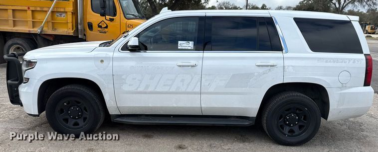 image for item DJ0928 2018 Chevrolet Tahoe Police SUV