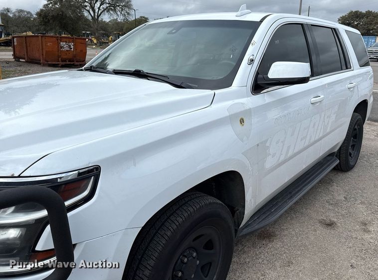 image for item DJ0928 2018 Chevrolet Tahoe Police SUV