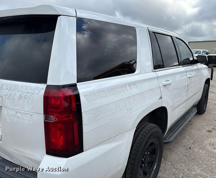 image for item DJ0928 2018 Chevrolet Tahoe Police SUV