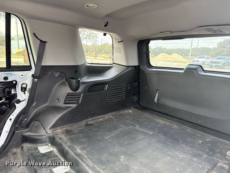 image for item DJ0928 2018 Chevrolet Tahoe Police SUV