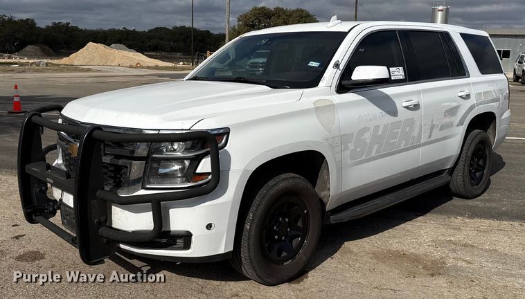 image for item DJ0929 2019 Chevrolet Tahoe Police SUV
