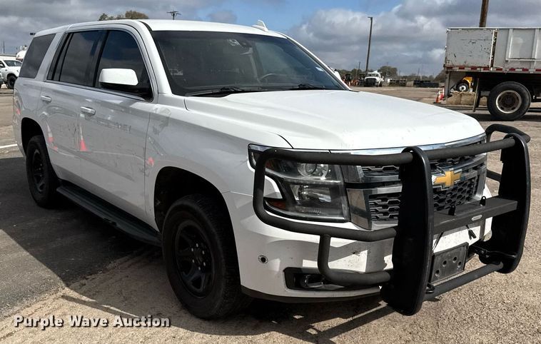 image for item DJ0929 2019 Chevrolet Tahoe Police SUV