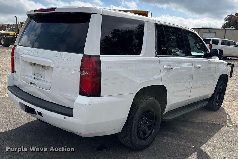 image for item DJ0929 2019 Chevrolet Tahoe Police SUV